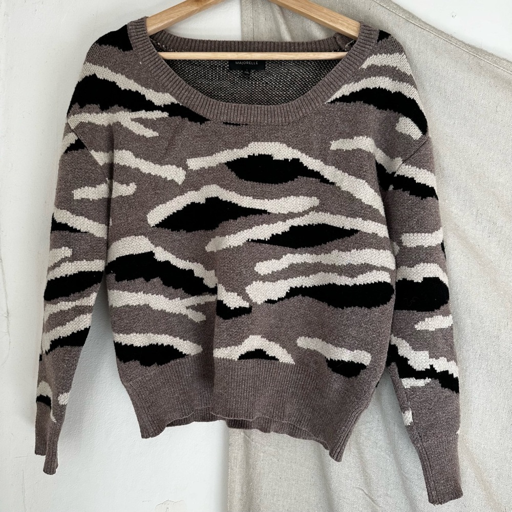 Majorelle Cropped Sweater - Size Small